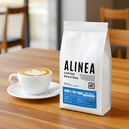 "Here's The Thing" / Alinea Coffee Roasters Commemorative Blend
