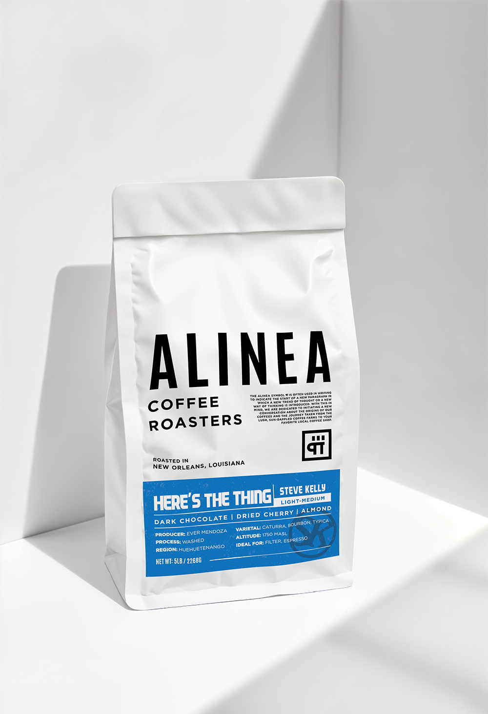 "Here's The Thing" / Alinea Coffee Roasters Commemorative Blend